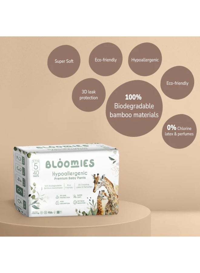 Bloomies Bamboo Baby Pants - Size 5 - 22 pcs (12-17kg) - Image 4